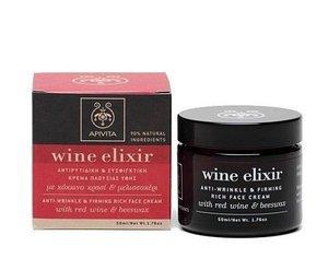 Wine Elixir Crema Rica Antiarrugas Apivita mejor precio