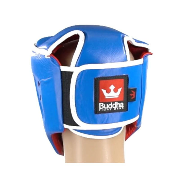 Casco Reversible Homologado Competición Piel Muay Thai Boxeo Kick Boxing K1